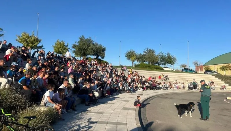Exhibición Canina de la Guardia Civil en Carbajosa