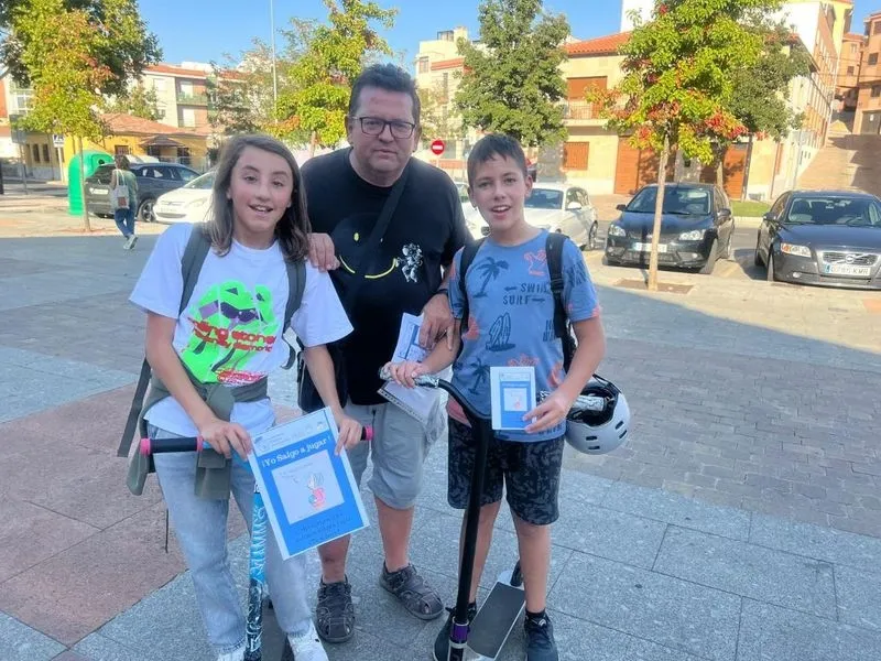 Actividades para los niños en la Semana de la Movilidad en Carbajosa