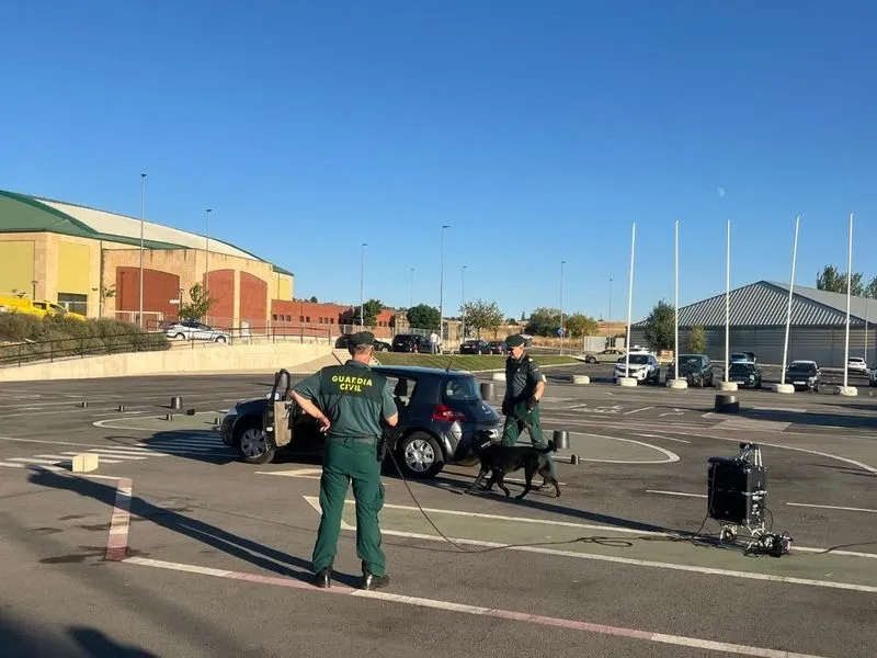 Exhibición Canina de la Guardia Civil en Carbajosa