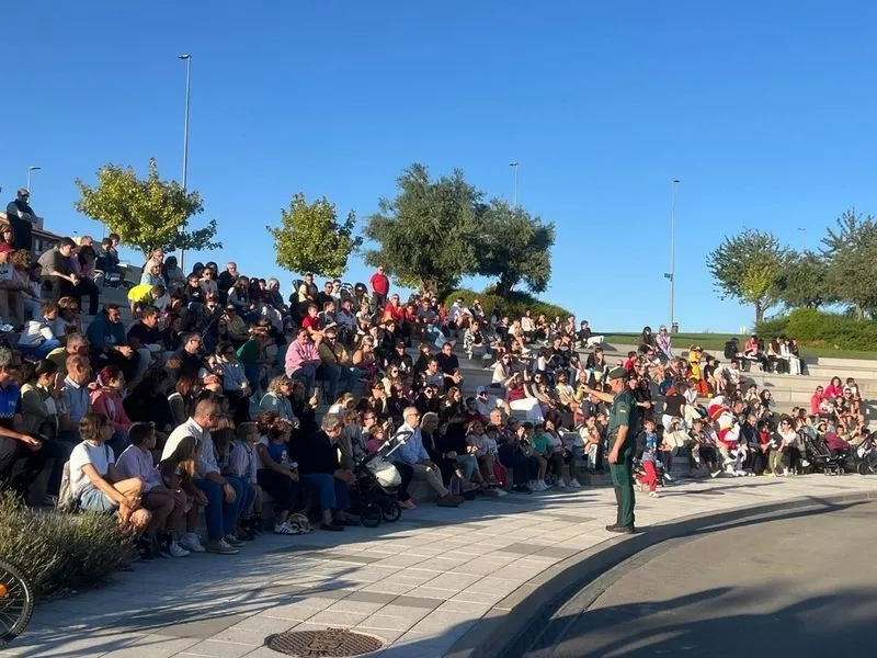 Exhibición Canina de la Guardia Civil en Carbajosa