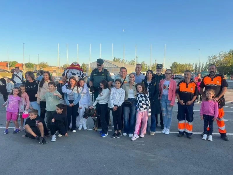 Exhibición Canina de la Guardia Civil en Carbajosa