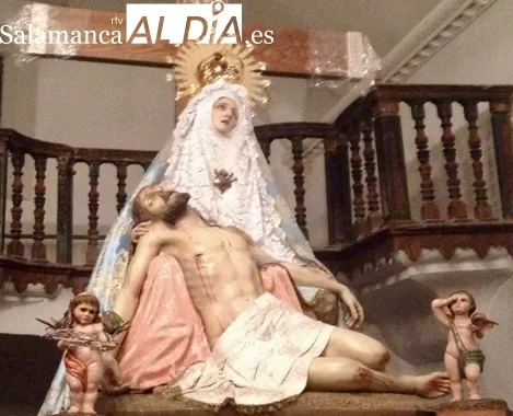 Foto 2 - La cofrad&iacute;a Vera Cruz organiza tres jornadas de celebraci&oacute;n en honor al Santo Cristo de la Agon&iacute;a y la Virgen de la Piedad