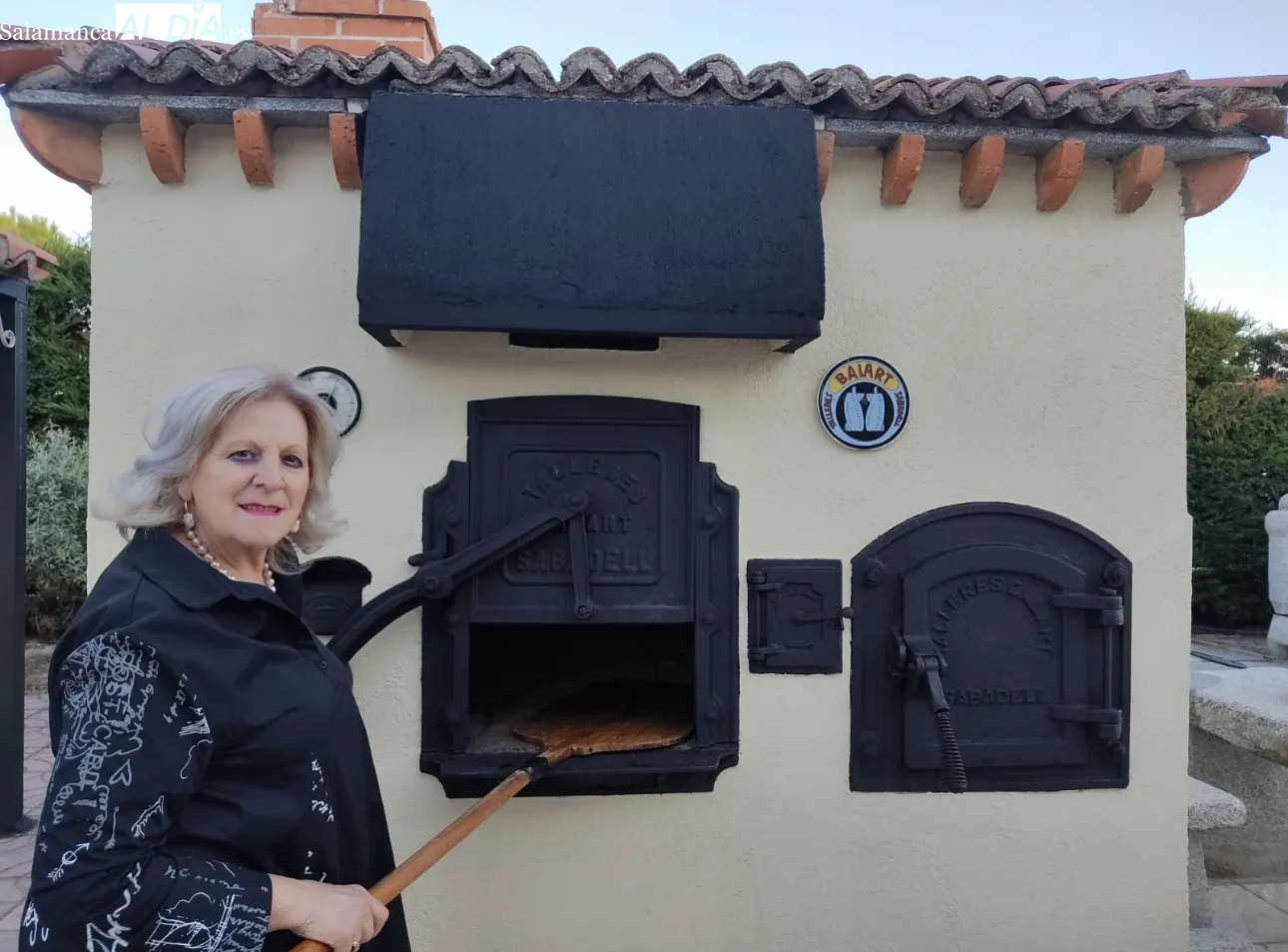 Uno de los hornos de pan de la familia Madrid restaurado