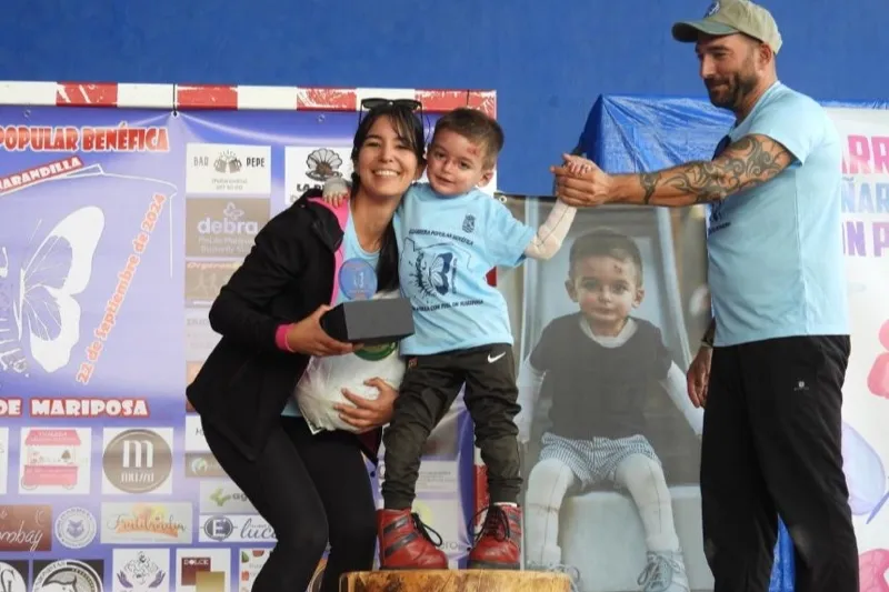Foto 5 - Miguel Rubio y Mar&iacute;a G&oacute;mez coronan la II Carrera Popular Ben&eacute;fica &lsquo;Pe&ntilde;arandilla con la Piel De Mariposa&rsquo;
