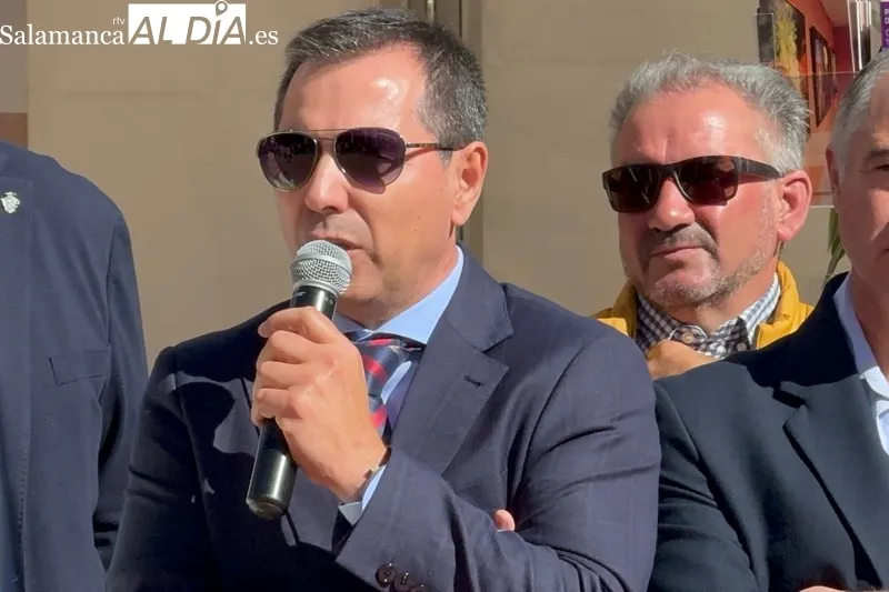 Foto 2 - La II Feria Agroalimentaria reconoce a Carlos Navas y sus distinguidos quesos: &ldquo;Gracias al apoyo de todos pude instalar mi empresa y generar empleo&rdquo;