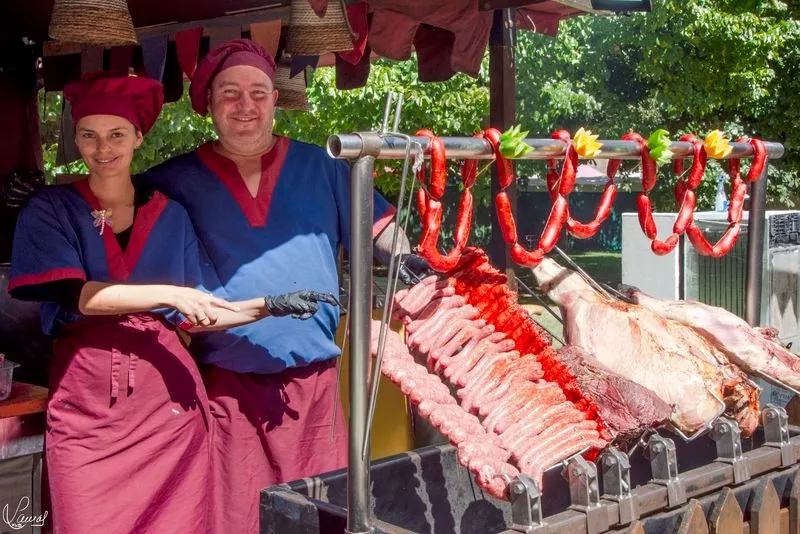 Mercado Medieval en la Vaguada de la Palma. Fotos Manuel Lamas
