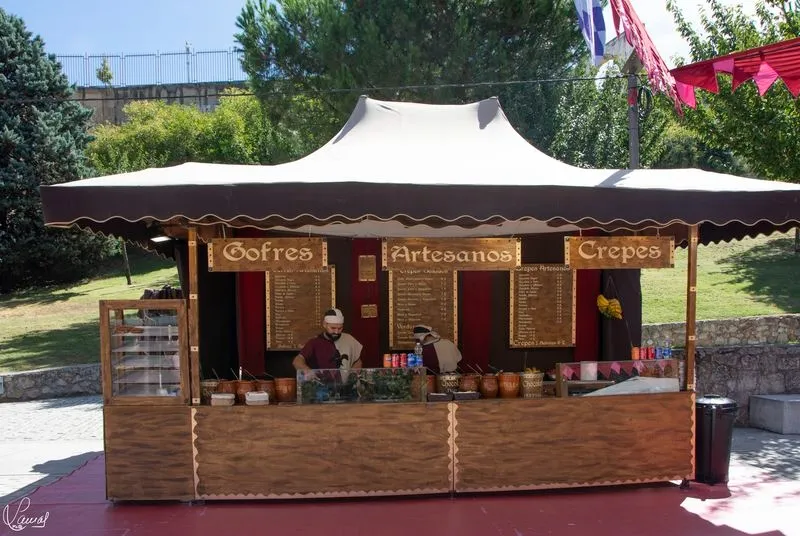 Mercado Medieval en la Vaguada de la Palma. Fotos Manuel Lamas