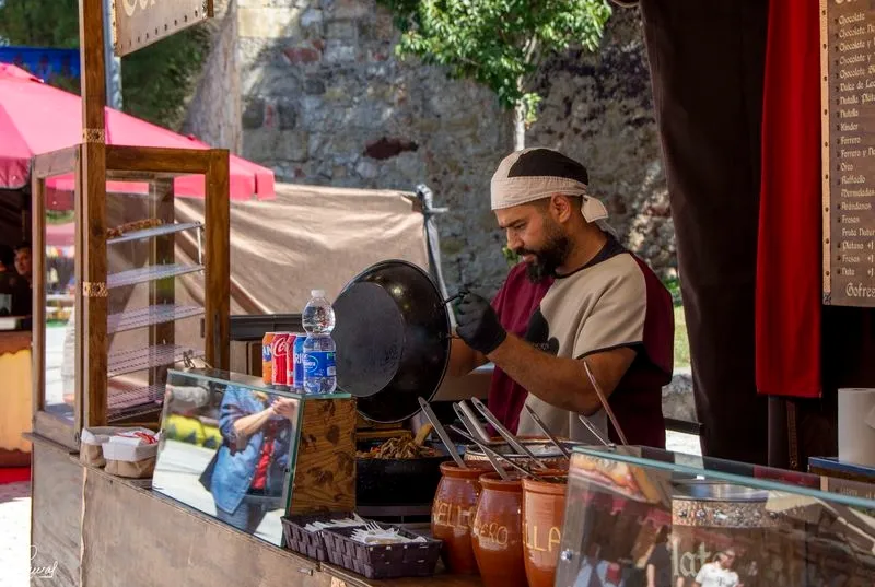 Mercado Medieval en la Vaguada de la Palma. Fotos Manuel Lamas