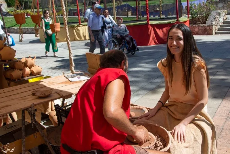 Mercado Medieval en la Vaguada de la Palma. Fotos Manuel Lamas