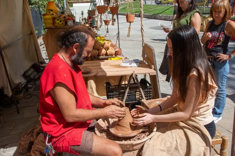Mercado Medieval en la Vaguada de la Palma. Fotos Manuel Lamas