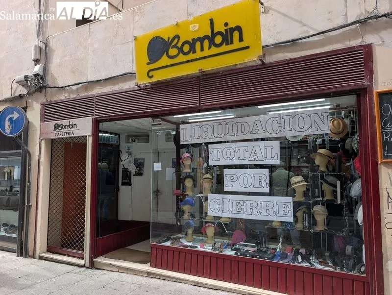 Sombrerería Bombín, en la calle Franciscas, 2. Foto de David Sañudo