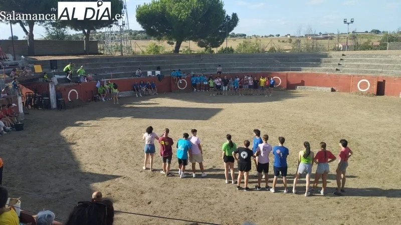 La yincana estuvo organizada por la peña Los Demandados 