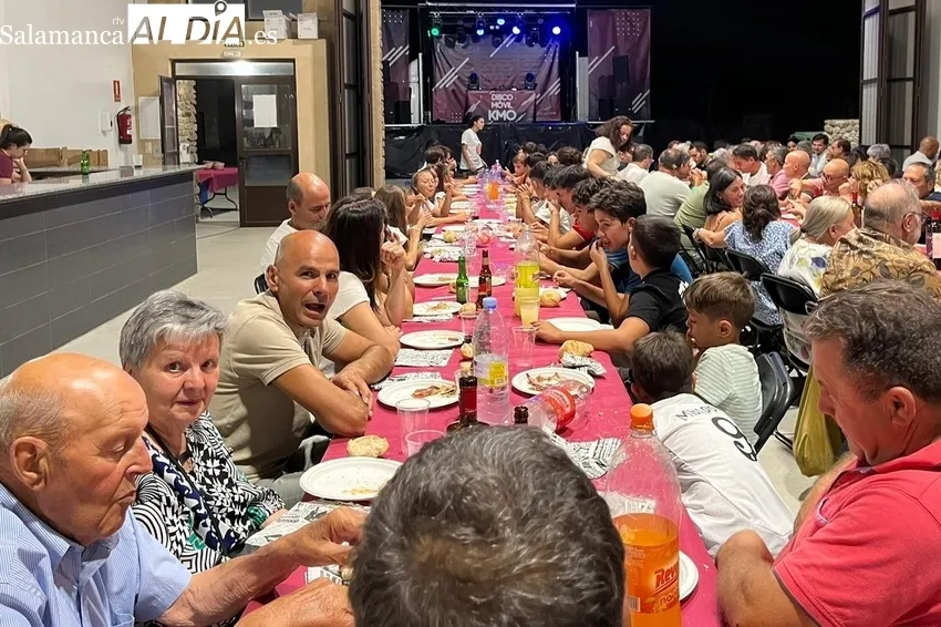 Gran animación y participación en las fiestas de San Ramón en Campo de Ledesma  