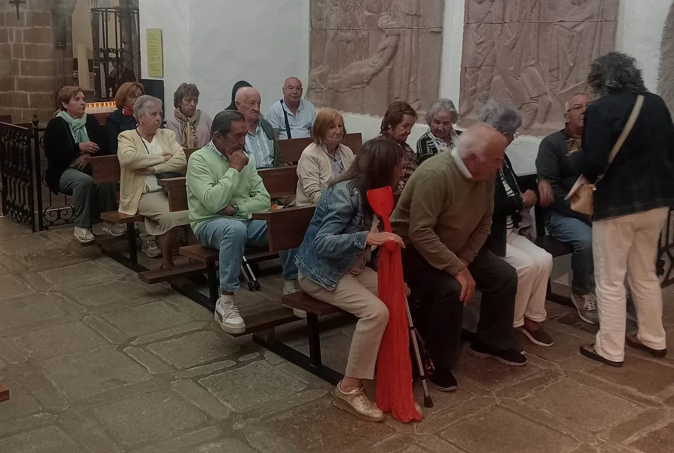 Foto 3 - Fieles de San Crist&oacute;bal, Sancti-Sp&iacute;ritus y Mart&iacute;n de Yeltes peregrinan a la Pe&ntilde;a de Francia