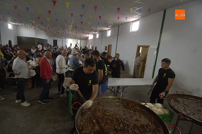 Comida popular en Espeja por San Lino/ Fotos: Adrián M.Pastor