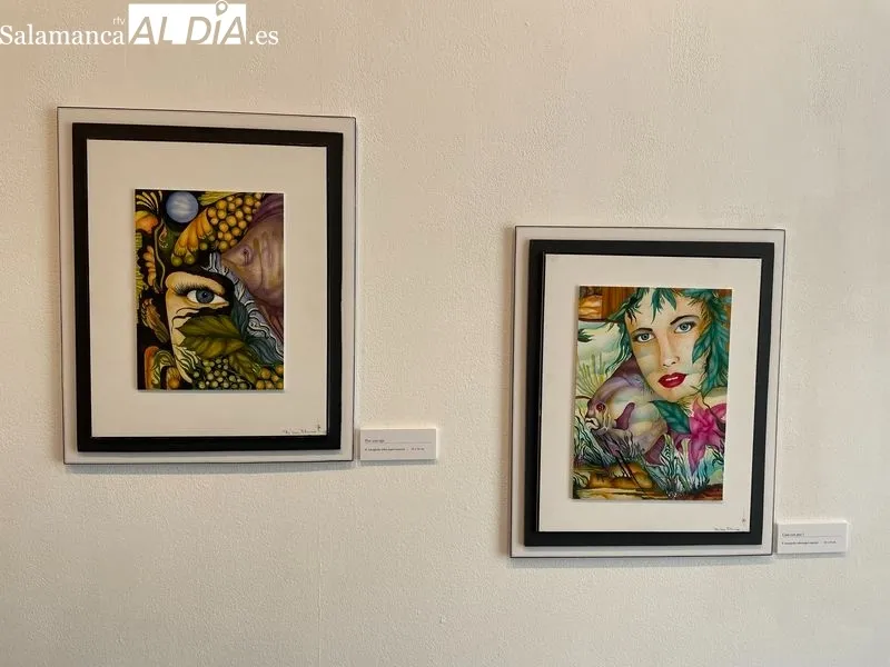 Exposición 'Metamorfosis' del talentoso artista autodidacta salmantino Francisco Partearroyo. Foto de Miguel González