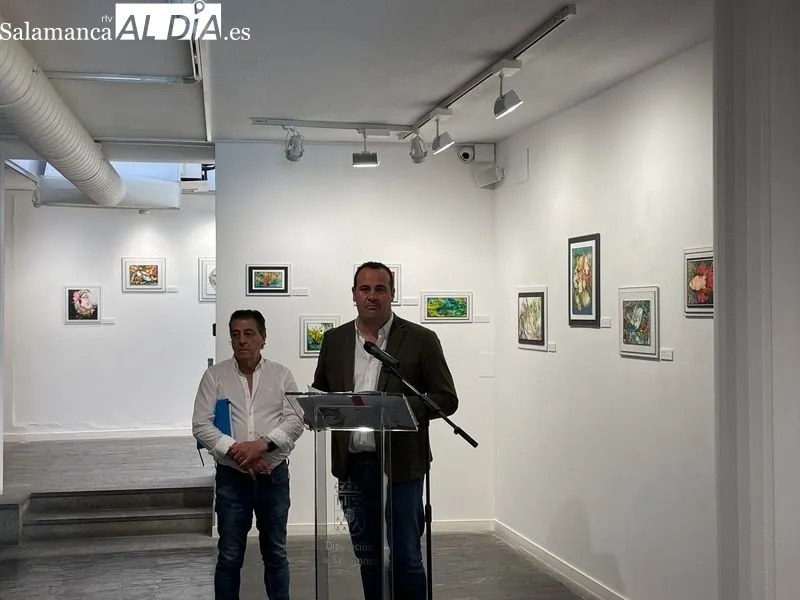 Exposición 'Metamorfosis' del talentoso artista autodidacta salmantino Francisco Partearroyo. Foto de Miguel González