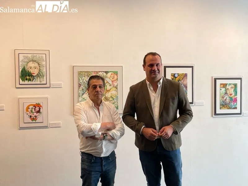 Exposición 'Metamorfosis' del talentoso artista autodidacta salmantino Francisco Partearroyo. Foto de Miguel González
