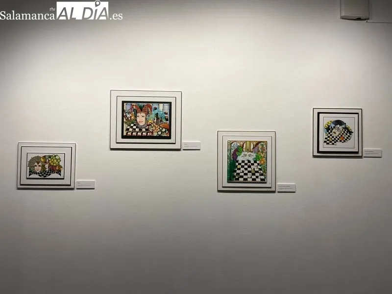 Exposición 'Metamorfosis' del talentoso artista autodidacta salmantino Francisco Partearroyo. Foto de Miguel González