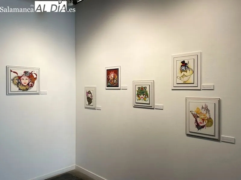 Exposición 'Metamorfosis' del talentoso artista autodidacta salmantino Francisco Partearroyo. Foto de Miguel González