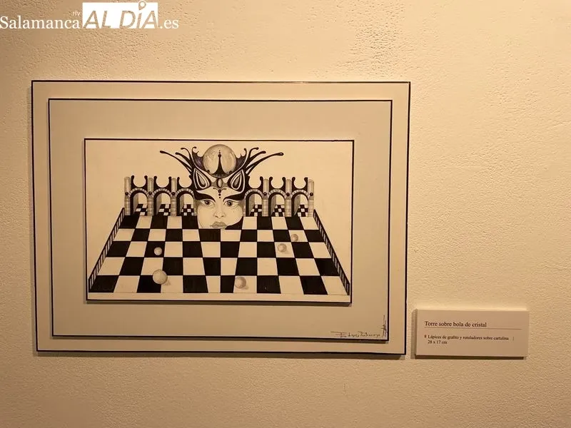 Exposición 'Metamorfosis' del talentoso artista autodidacta salmantino Francisco Partearroyo. Foto de Miguel González