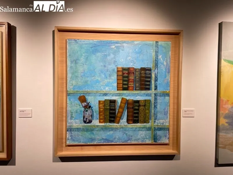 Exposición ‘De la Vanguardia a la Abstracción’ en la sala de exposiciones de la Torre de los Anaya. Foto de Miguel González