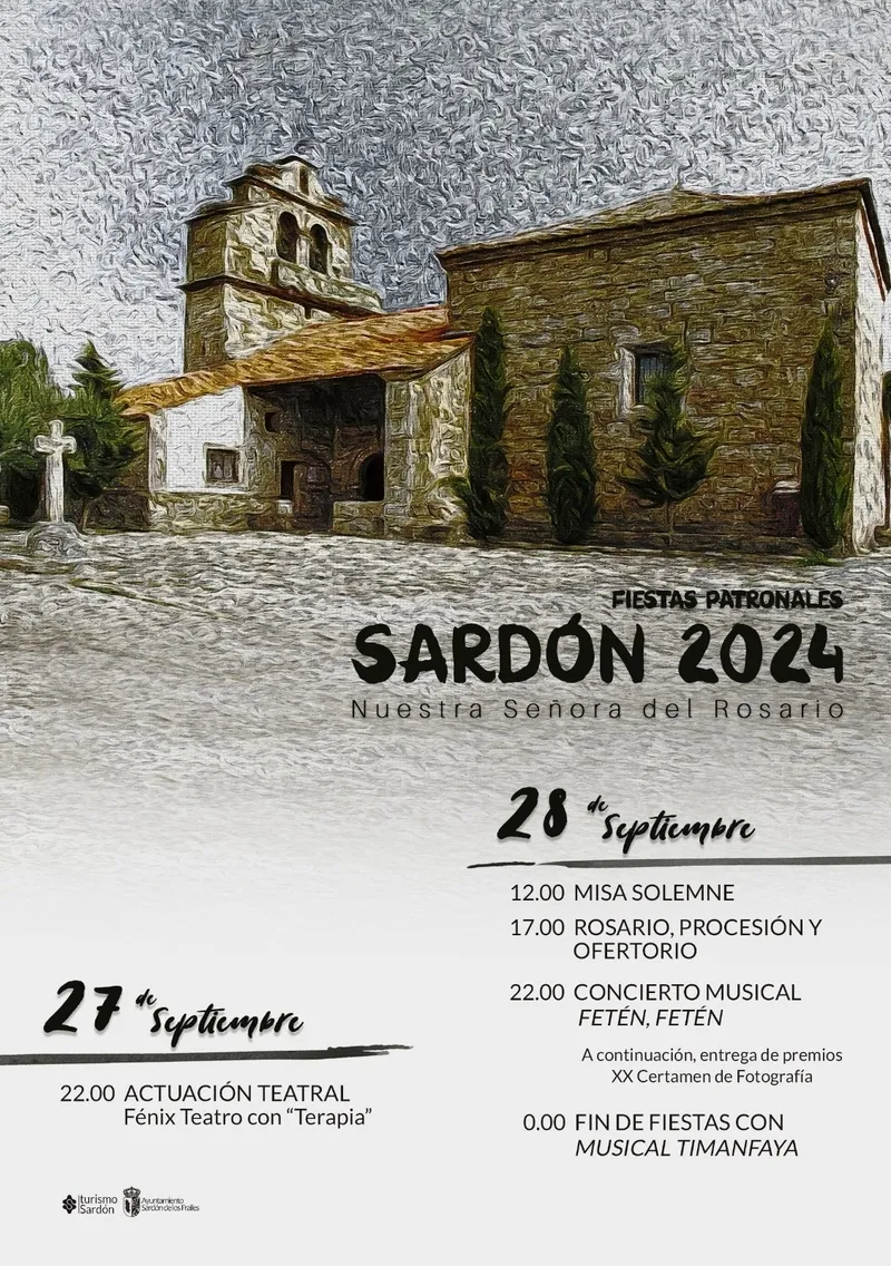 Foto 3 - La actuaci&oacute;n del d&uacute;o Fet&eacute;n, Fet&eacute;n, evento estrella de las fiestas patronales de Sard&oacute;n de los Frailes  