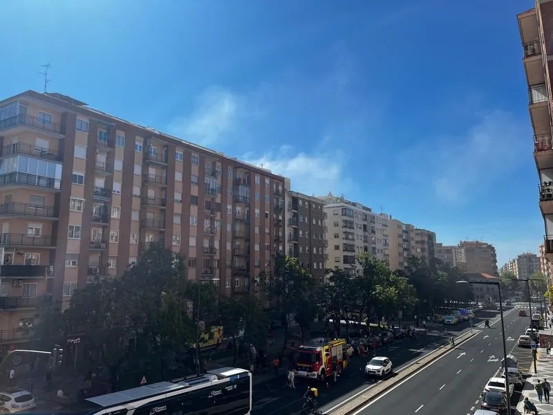 Incendio en una vivienda de Federico Anaya