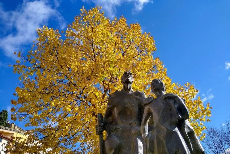 Estatua del Lazarillo de Tormes, realizada por Agustín Casillas. Foto de Manuel Lamas