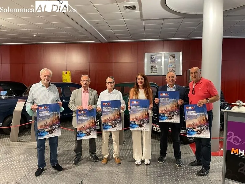 Presentación en el Museo de Automoción del III Concurso de Automóviles Clásicos. Foto de Miguel González