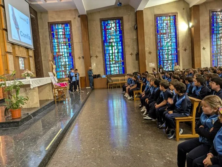 Los niños del Colegio San Juan Bosco disfrutar de una jornada de convivencia 
