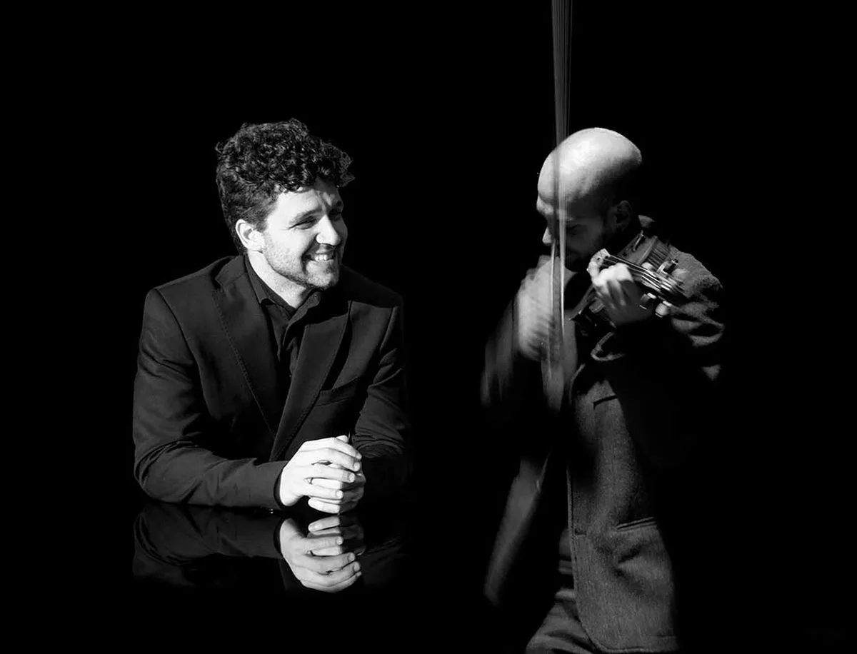 Lunes 18/nov.  Concierto de DARÍO LLANOS y PABLO KIRSCHNER (piano y violín)