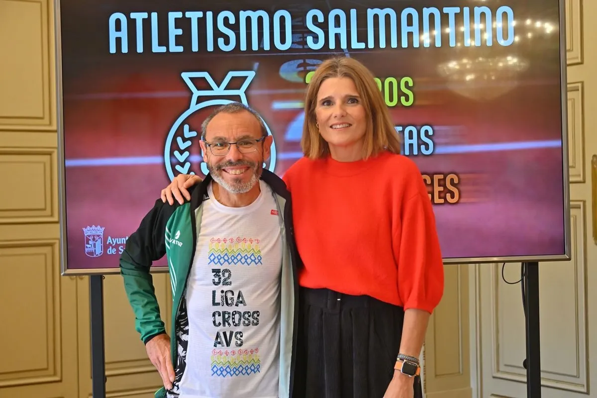 El Ayuntamiento de Salamanca ha recibido a una destacada representación del presente y futuro del atletismo salmantino