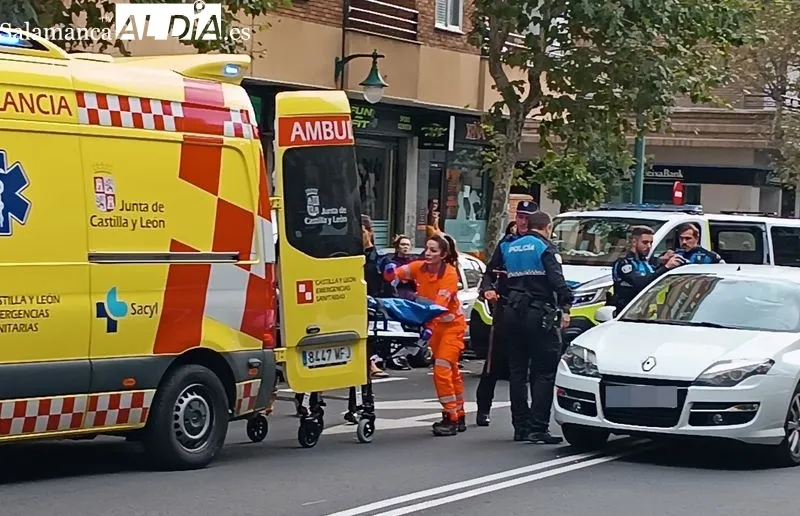 Imágenes del atropello en el Paseo del Rollo. Foto: C. García
