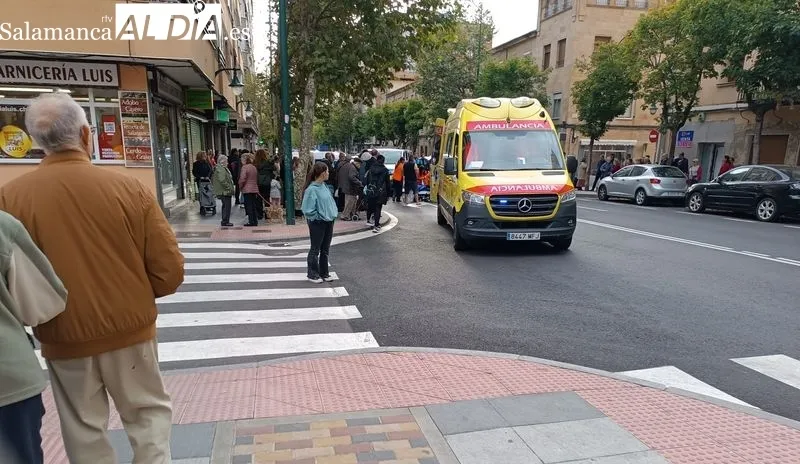 Imágenes del atropello en el Paseo del Rollo. Foto: C. García