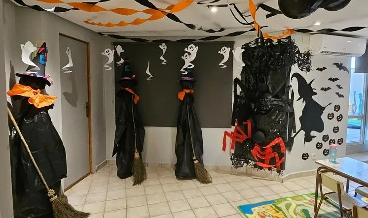 Foto 3 - Los m&aacute;s peque&ntilde;os de Fuentes de O&ntilde;oro se preparan para Halloween