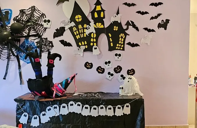 Foto 2 - Los m&aacute;s peque&ntilde;os de Fuentes de O&ntilde;oro se preparan para Halloween