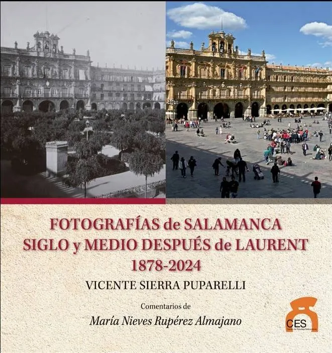 Miércoles, 6 de noviembre. A las 20:00 h.  Presentación del libro “Fotografías de Salamanca siglo y medio después de Laurent 1878-2024” de Vicente Sierra Puparelli