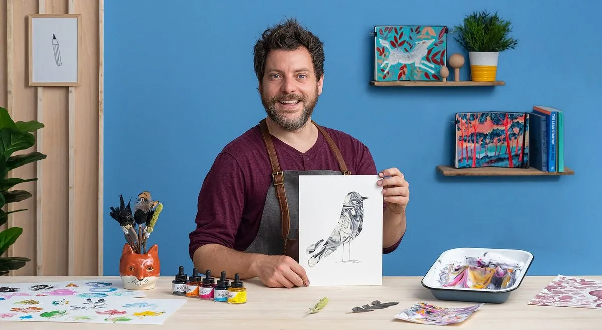 El jueves 28 de noviembre el ilustrador Adolfo Serra dará una charla en la Casa de las Conchas, 'Los caminos del folio en blanco'. Foto Domestika
