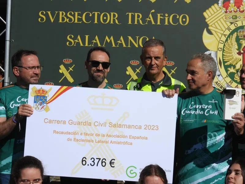 Carrera Solidaria Guardia Civil Salamanca 2024. Foto Orycronsport