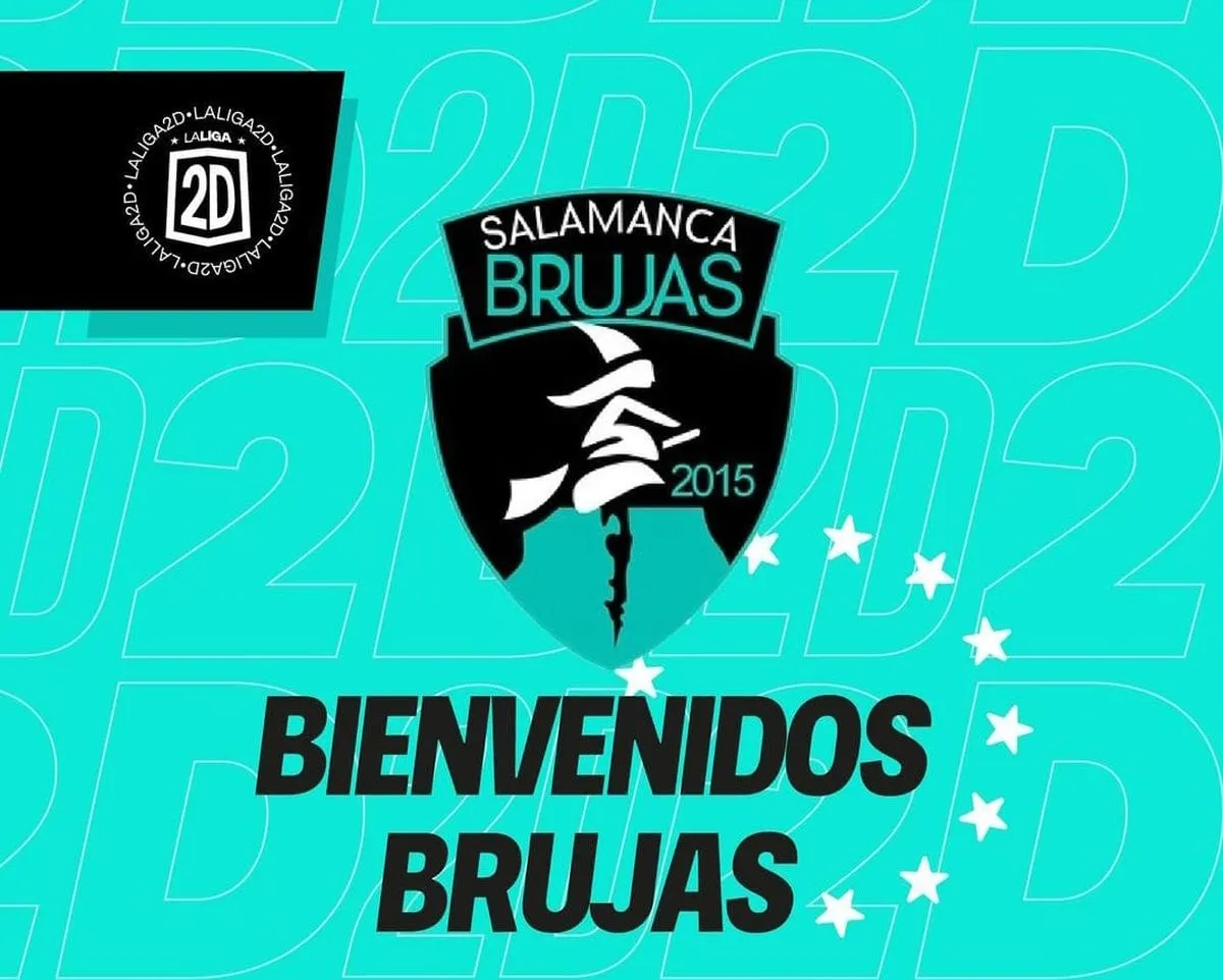 Escudo del Brujas de Salamanca que ha logrado el ascenso al fútbol profesional de Chile, al subir a Segunda División. Foto Instagram Brujas de Salamanca