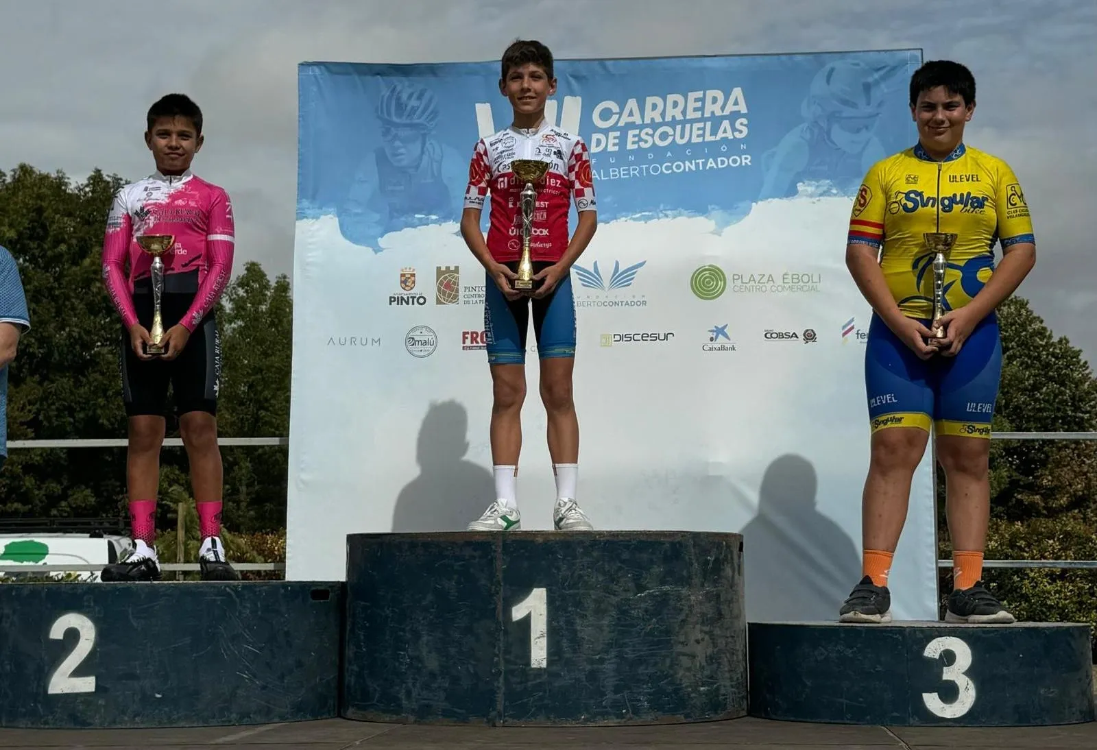 Foto 2 - David Mart&iacute;n S&aacute;nchez queda 2&ordm; en la 7&ordf; Carrera de Escuelas de la Fundaci&oacute;n Alberto Contador	