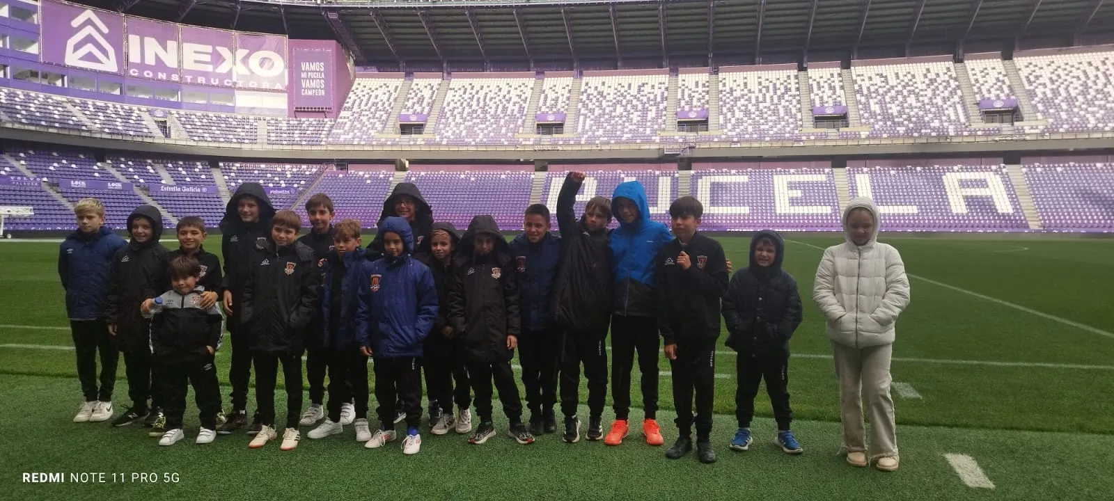 Foto 2 - El Alev&iacute;n A del Ciudad Rodrigo juega un amistoso contra el Real Valladolid