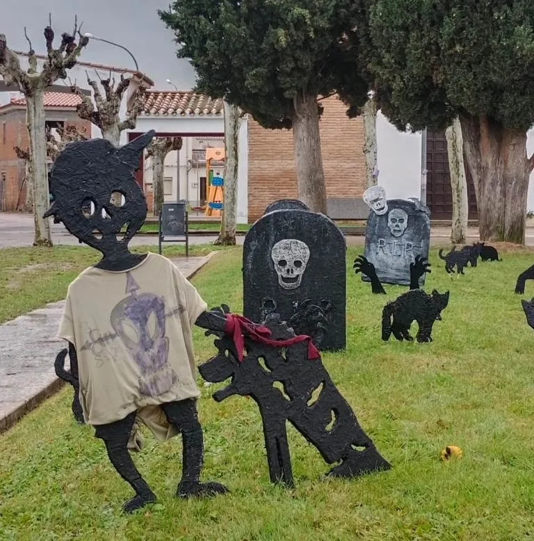 Foto 4 - Asprodes lleva el esp&iacute;ritu de Halloween a Sanjuanejo
