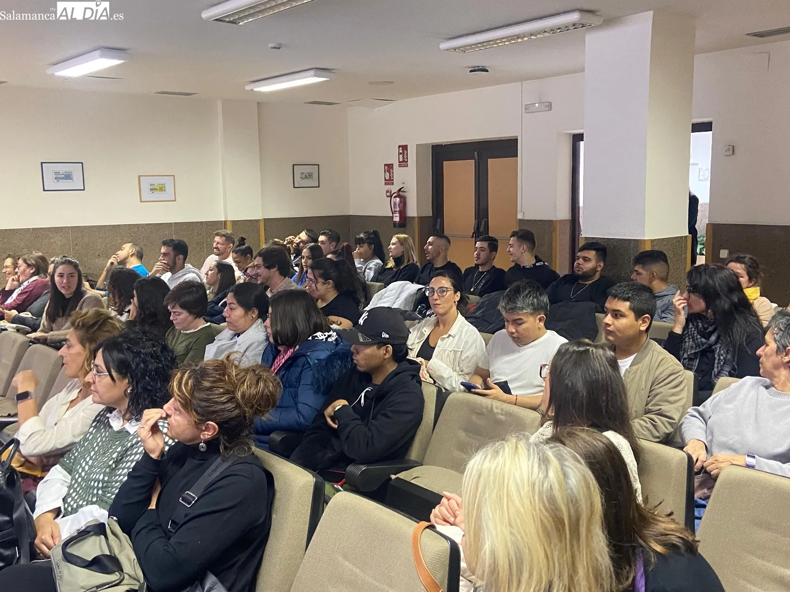 Jornada organizada por la Plataforma Salmantina por el Empleo | FOTOS: Vanesa martins