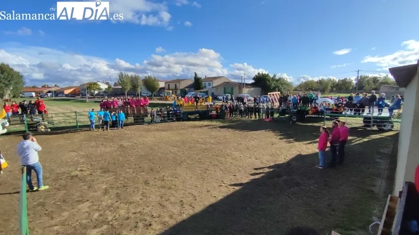 Divertida capea con Gran Prix en Valderrodrigo para animar las fiestas de las Madrinas / CORRAL