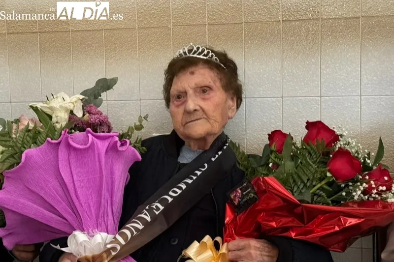 Foto 6 - Octubre llega a Pe&ntilde;aranda con la emotiva celebraci&oacute;n del 100 cumplea&ntilde;os de Teresa Marcos Hern&aacute;ndez