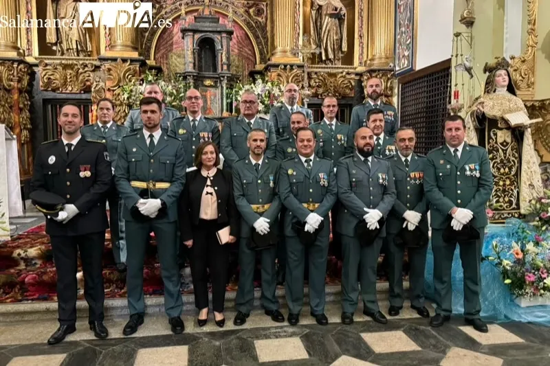 Foto 8 - La Guardia Civil de Pe&ntilde;aranda celebra a su patrona, la Virgen del Pilar, en una festividad con multitudinario apoyo y orgullo