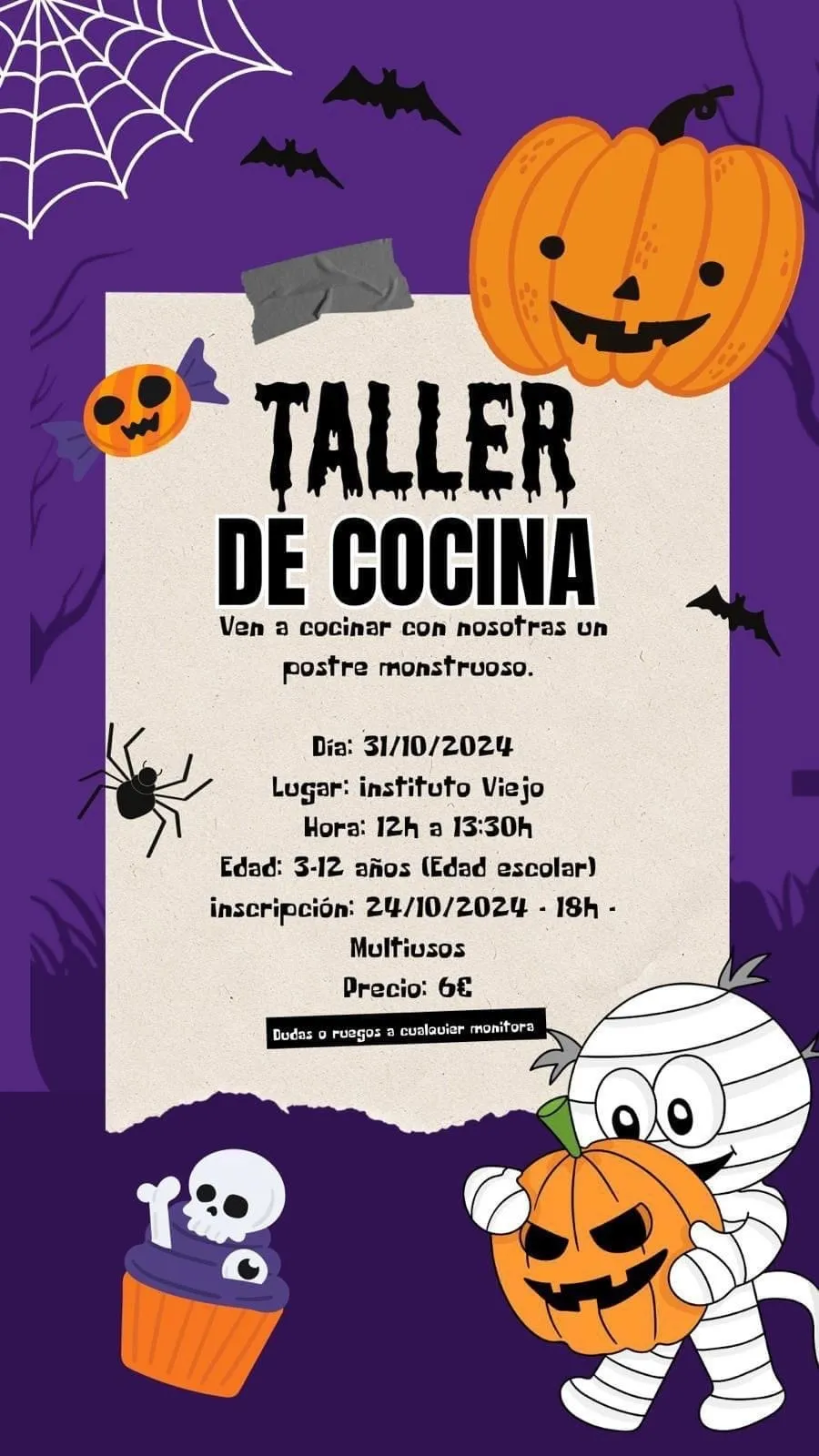 Foto 4 - Todo listo en Babilafuente para vivir un divertido y terror&iacute;fico Halloween
