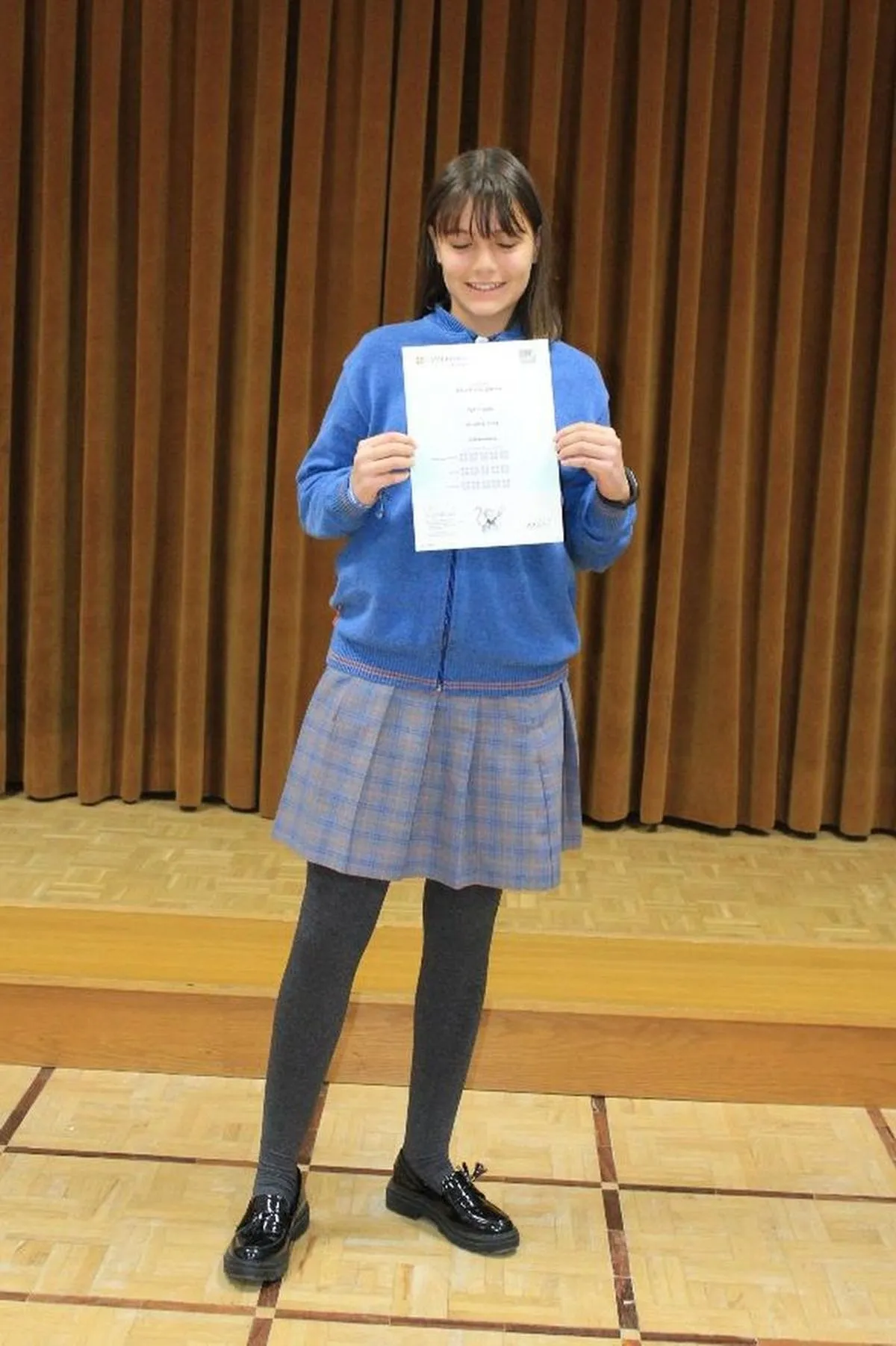 Imágenes de la entrega de los certificados Cambridge en el colegio Calasanz de Salamanca